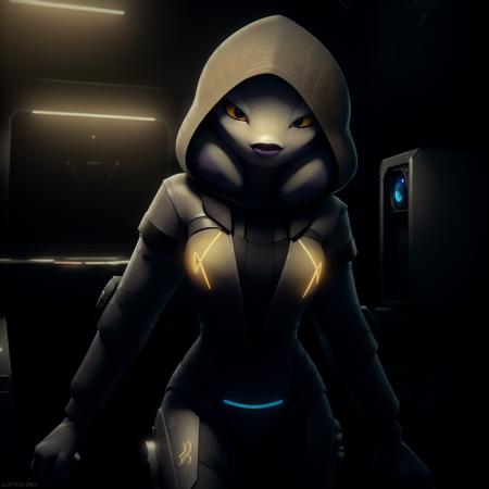 00271-hood 1 2 anthropomorphic female yellow eyes colored_3422080746.png